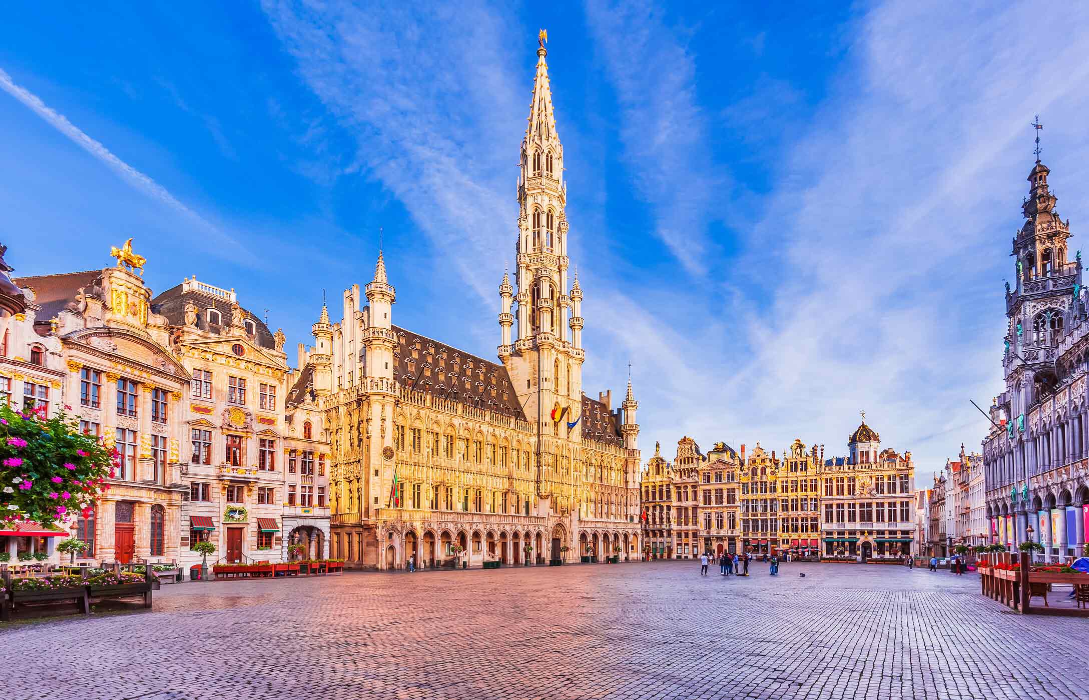 Stroll through Brussels’ central square, the Grand Place, and visit its historic buildings