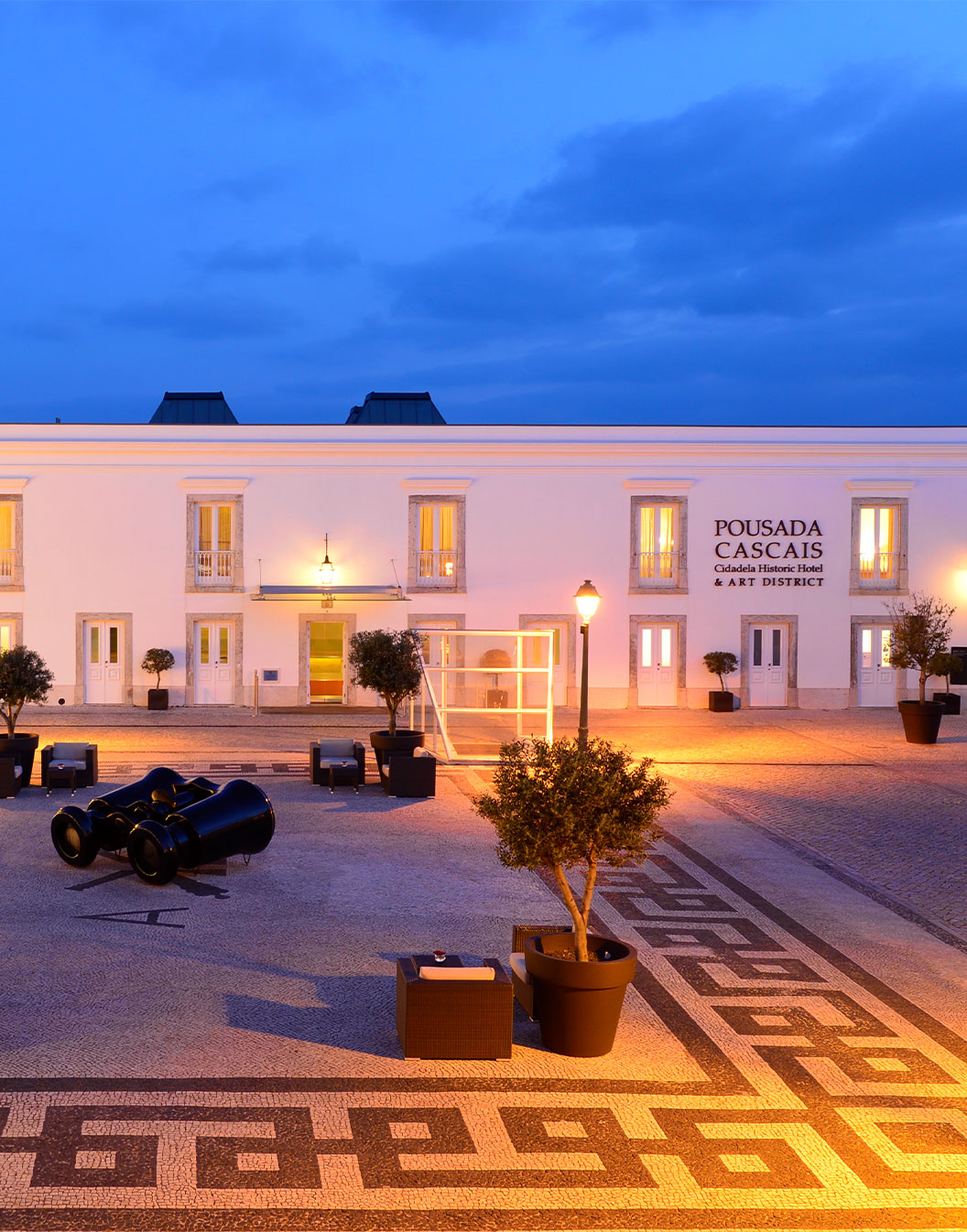 Exterior view of Pestana Cidadela Cascais, a 5-star hotel in Cascais