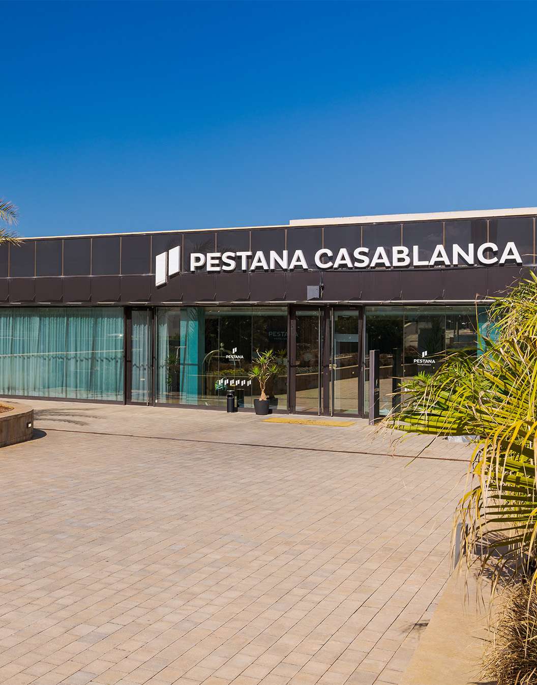 Vista exterior de Pestana Casablanca, un hotel de 4 estrellas en Casablanca, Marruecos