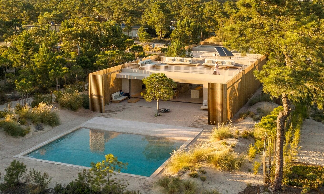 Las Exclusive Premium Villas con Piscina Privada del Pestana Tróia Eco Resort tienen una piscina en medio de la naturaleza