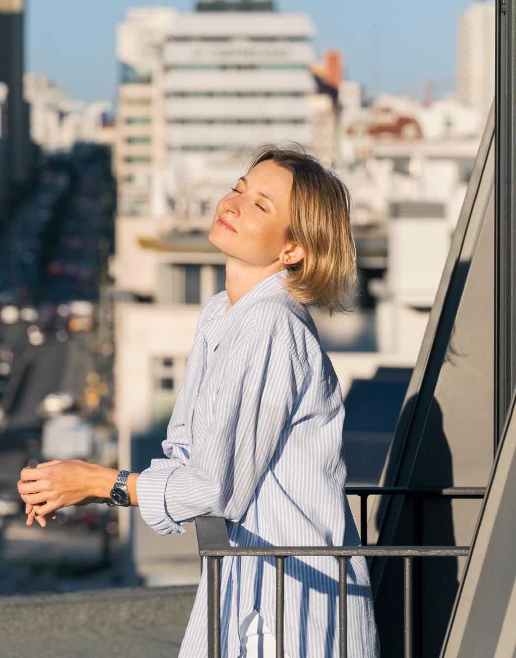 Vista da varanda do Pestana Vintage Lisboa, Hotel de 4 estrelas em Lisboa, com a rotunda e estátua do Marquês de Pombal