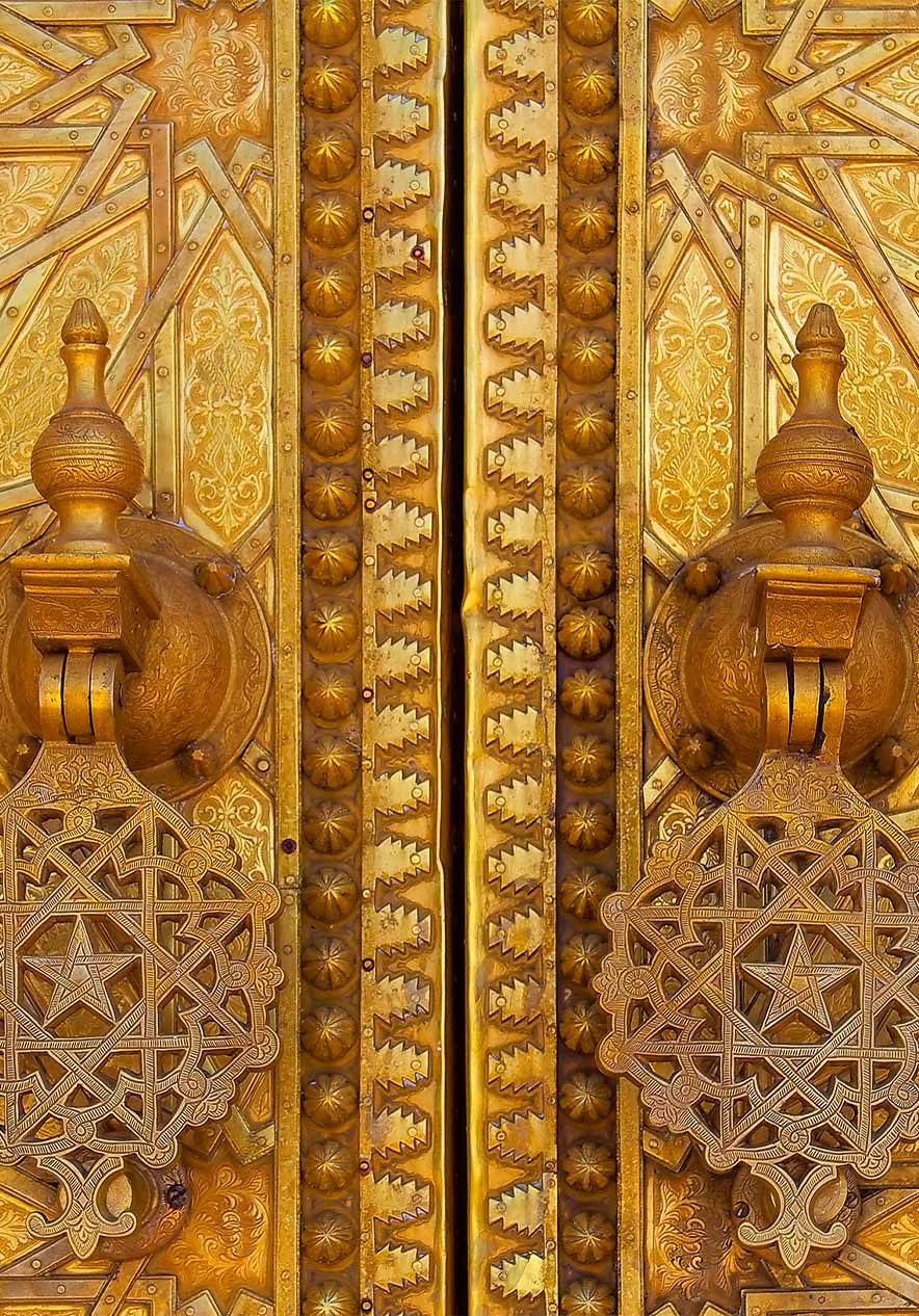 El Palacio Real de Casablanca, en el barrio de Habous, es la residencia principal del rey de Marruecos