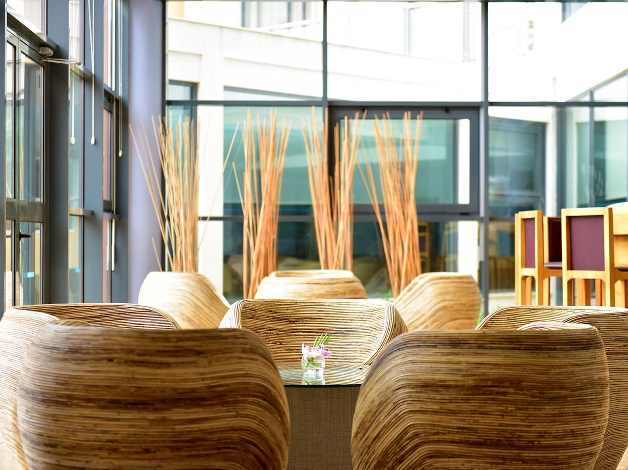 Le bar A Adega de l’Aparthotel en Algarve a des plats de fruits coupés de saison