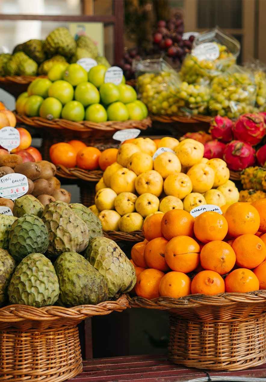 Stay at Pestana Casino Park and discover the Farmer's Market known for its colorful fruits